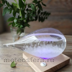 Барометр-капля Stormglass с подсветкой